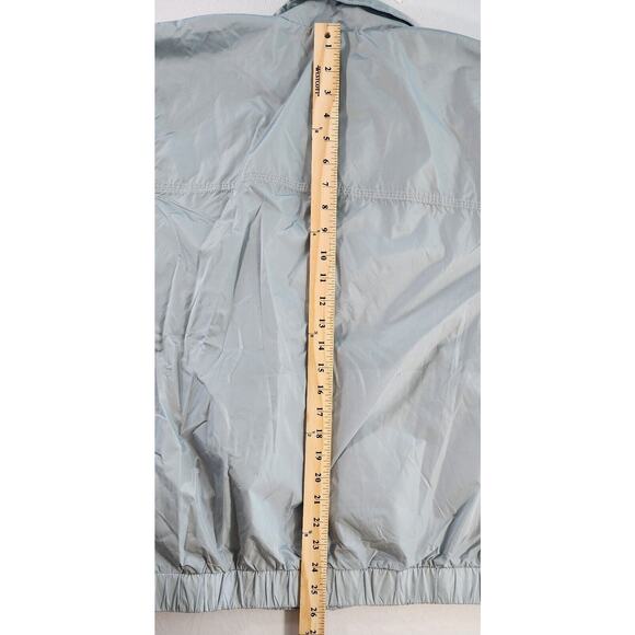 RAINS Jacket Adult Small Blue Sky Long Sleeve Zip Up Windbreaker Track Jacket - Picture 5 of 7